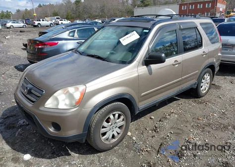 2006 Honda Cr-V Se из США, поврежденный, VIN SHSRD78976U434331